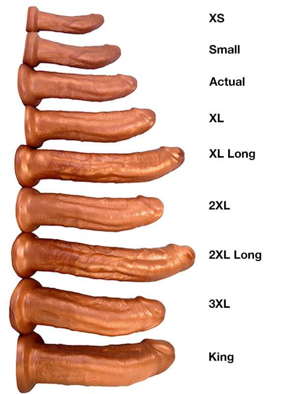 SQUARE PEG HARNESS BASE KING SIZE REALISTIC LEO - FullKit.com
