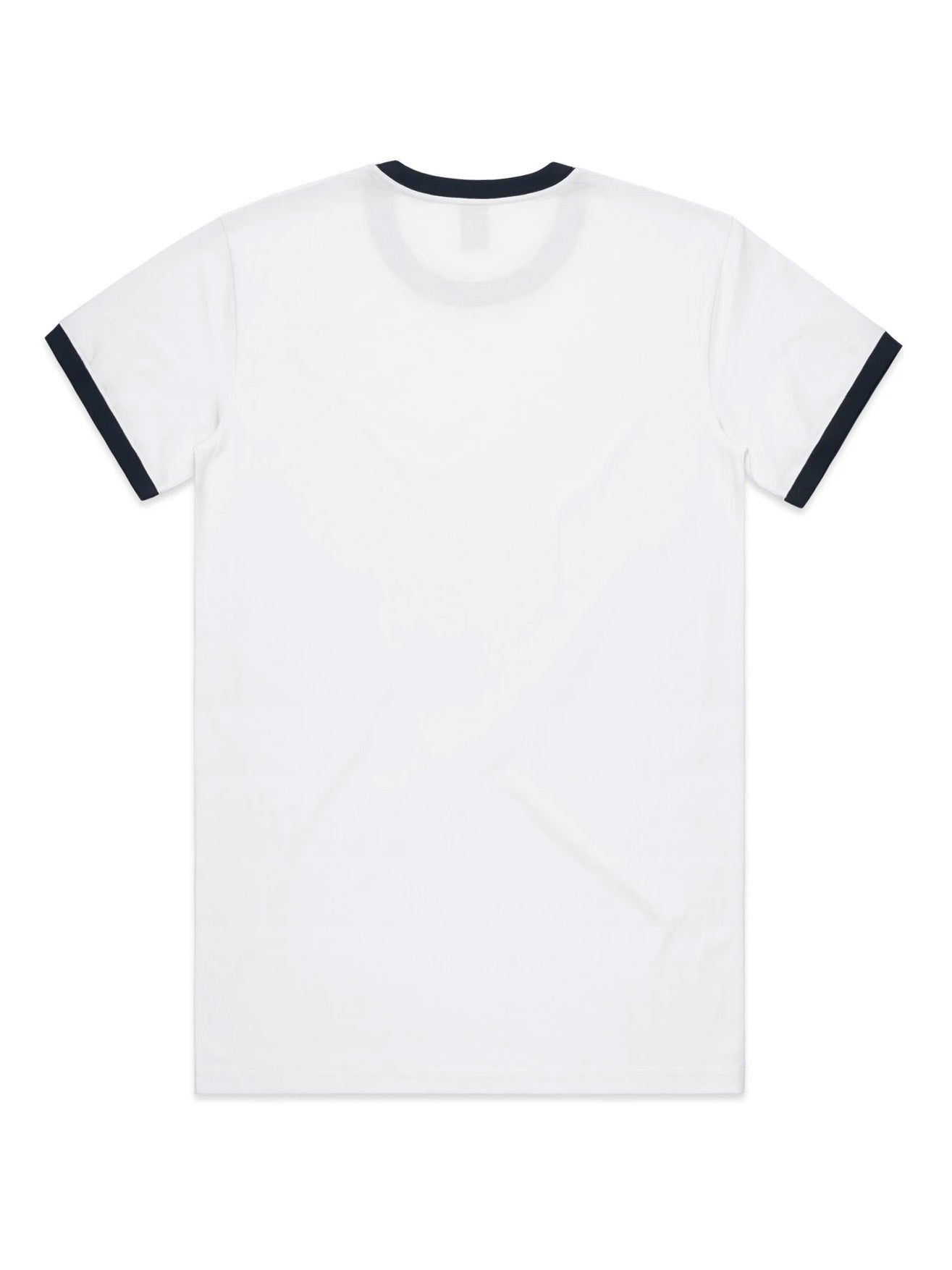 AS COLOUR STAPLE RINGER TEE NAVY - FULLKIT.COM
