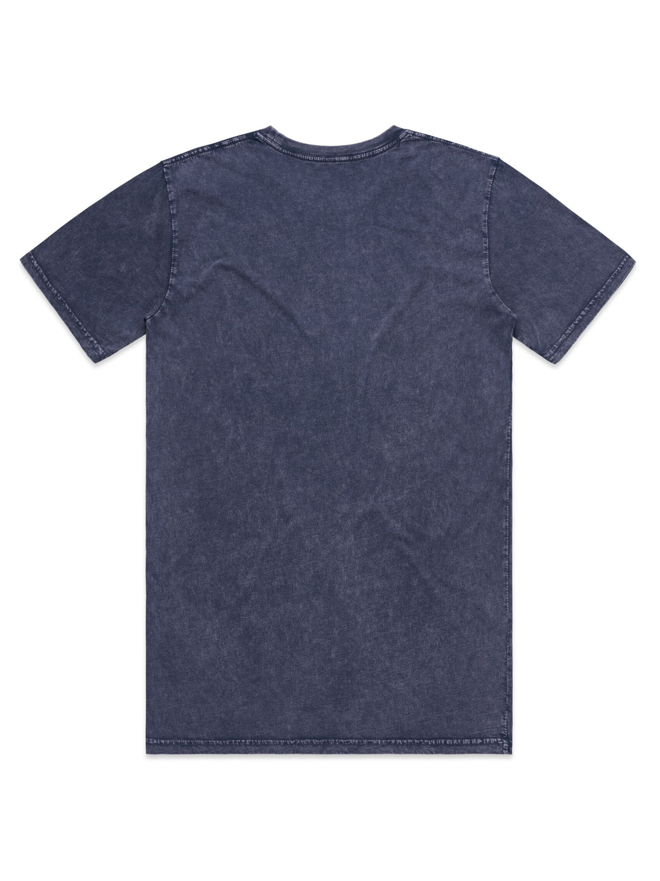 AS COLOUR STONE WASH STAPLE TEE BLACK STONE - FULLKIT.COM