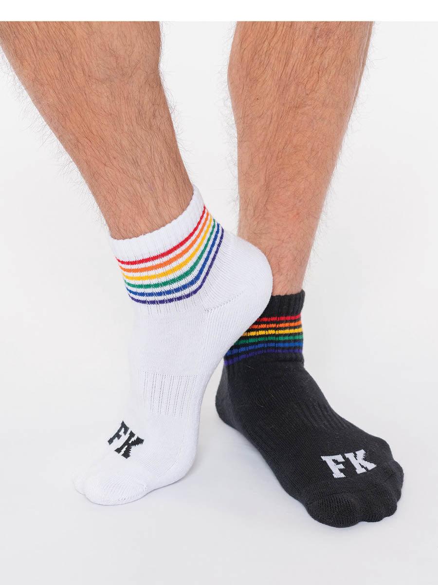 FK SPORT RAINBOW ANKLE SOCK 2 PACK - FullKit.com