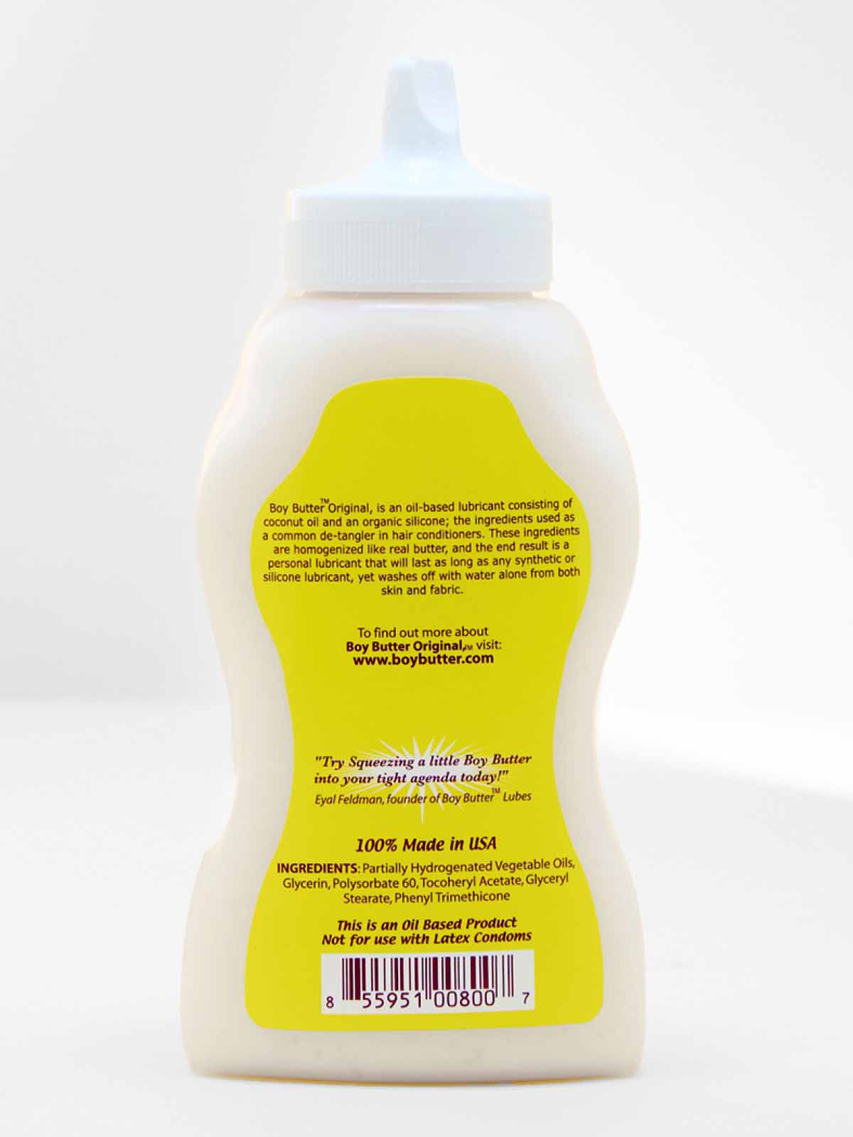 BOY BUTTER ORIGINAL 9oz SQUEEZE BOTTLE - FullKit.com