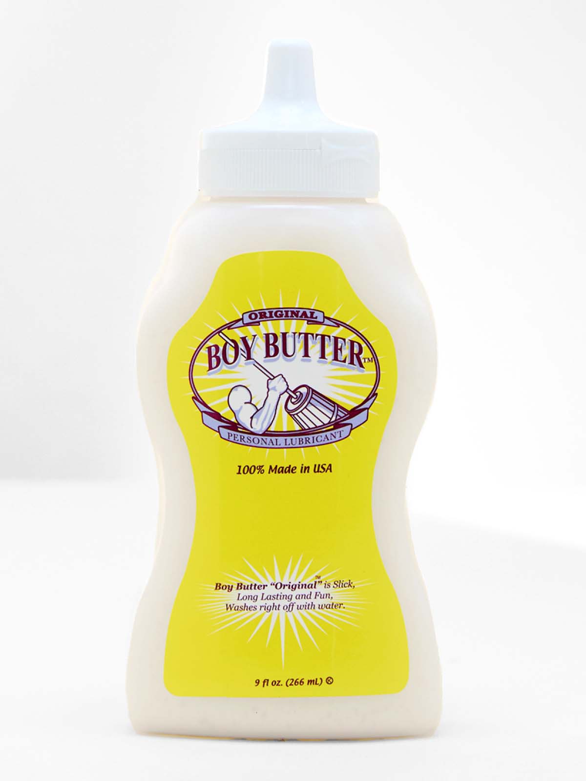 BOY BUTTER ORIGINAL 9oz SQUEEZE BOTTLE - FullKit.com