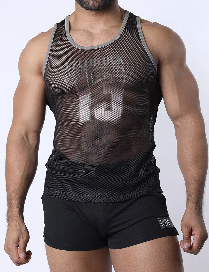 Cellblock13 Chain Reaction Tank Gray - Fullkit.com