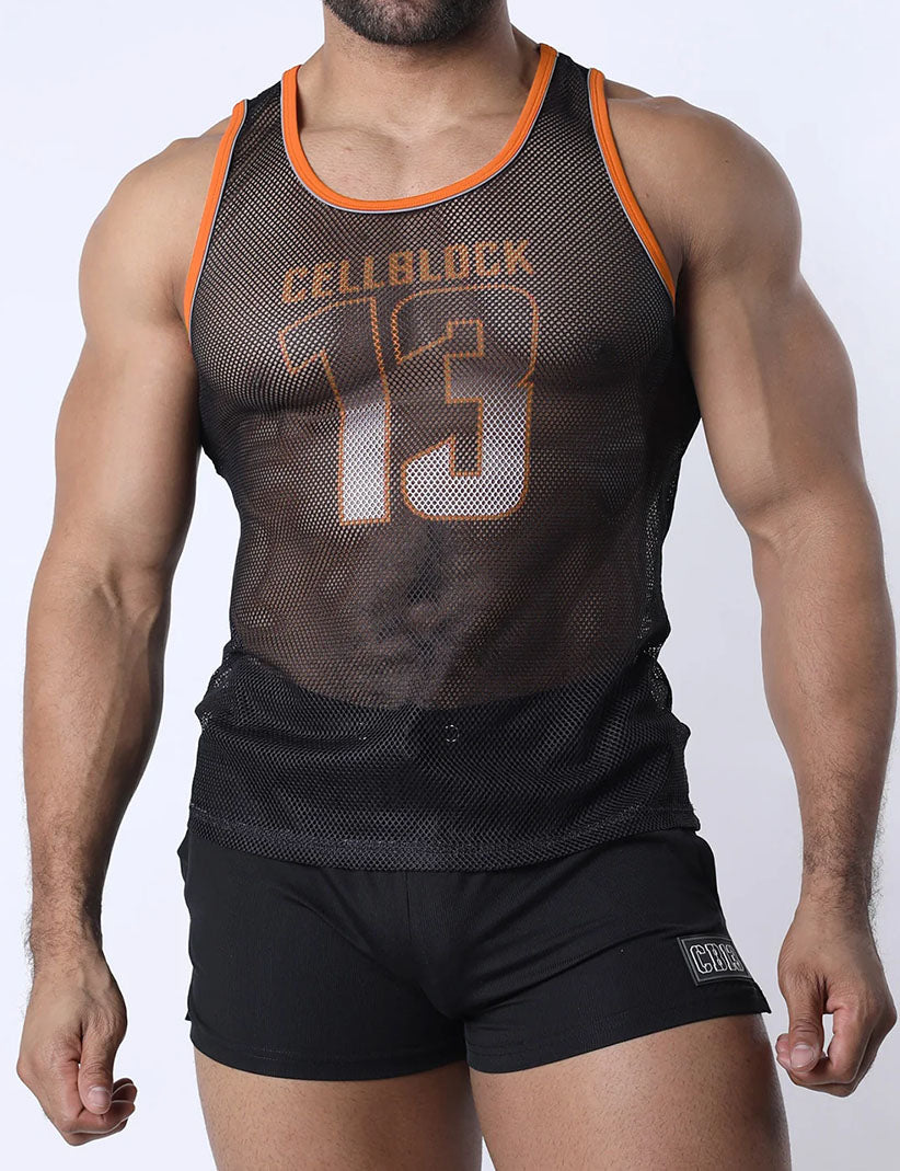 Cellblock13 Chain Reaction Tank Orange - Fullkit.com