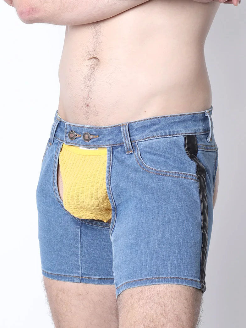 CELLBLOCK 13 TERRY DENIM CHAP SHORT - FullKit.com