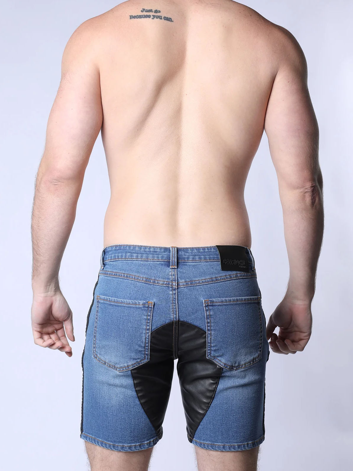 CELLBLOCK13 SADDLEBACK DENIM SHORT LIGHT BLUE - Fullkit.com