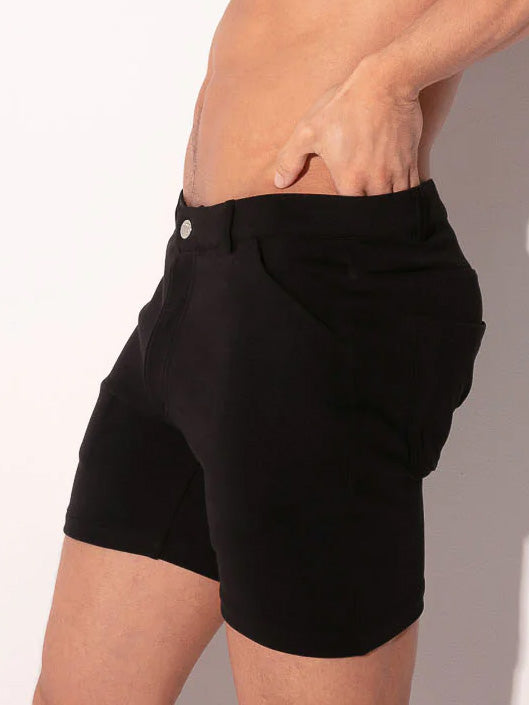 CODE 22 ICONIC BERMUDA SHORT BLACK - FULLKIT.COM