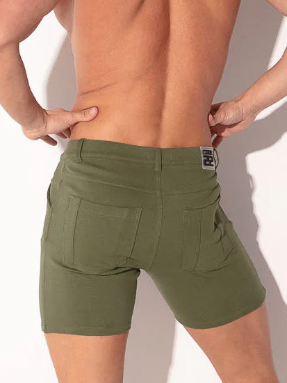CODE 22 ICONIC BERMUDA SHORT KHAKI - FULLKIT.COM