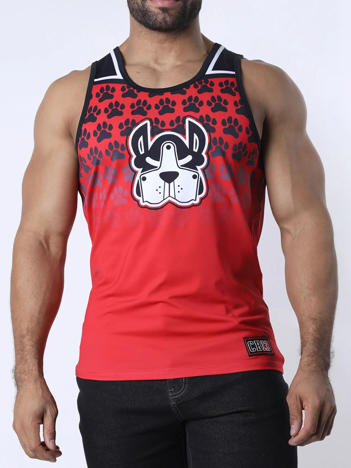 Cellblock13 Muzzle Up Tank Top Red - Fullkit.com