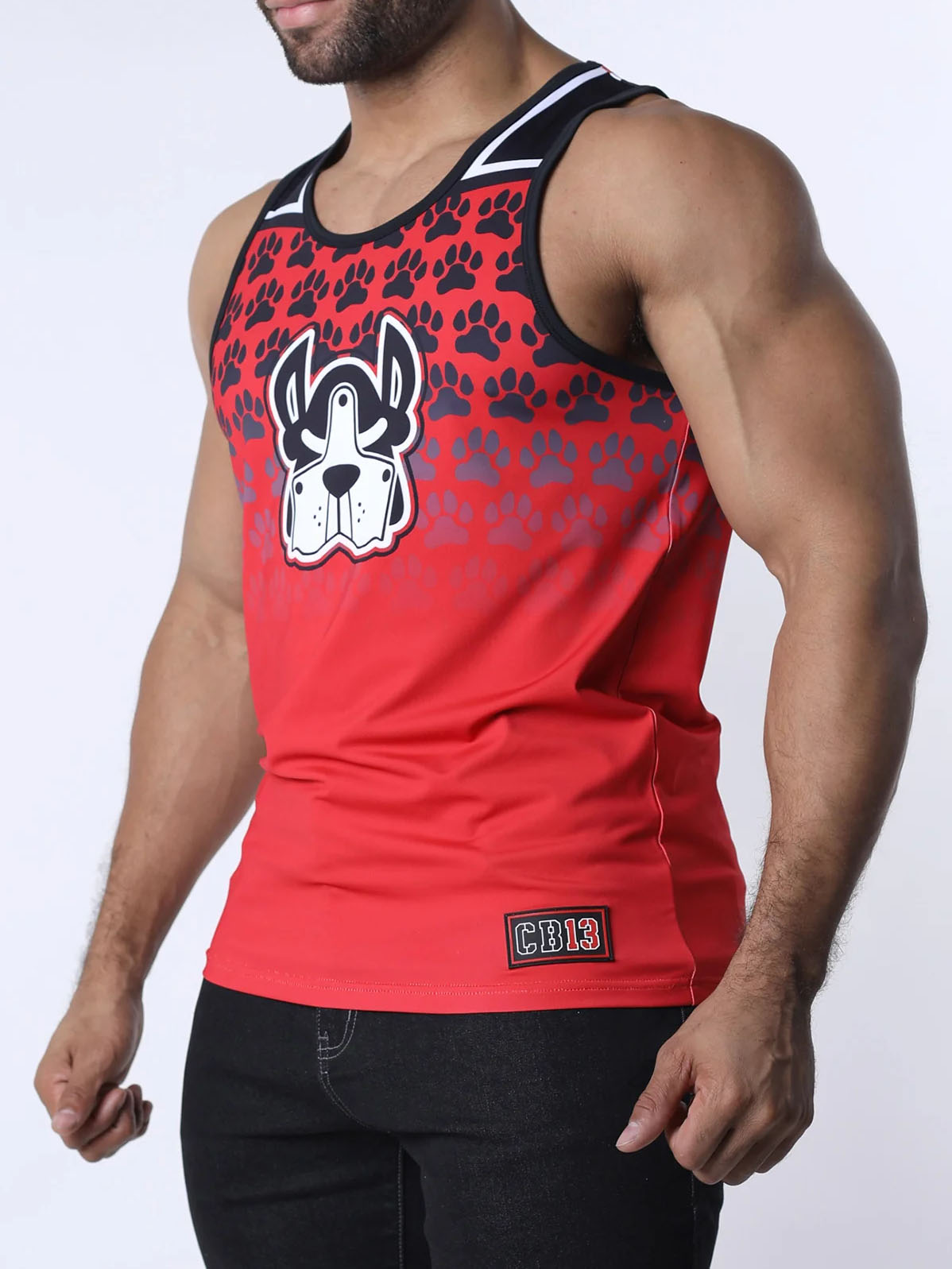 Cellblock13 Muzzle Up Tank Top Red - Fullkit.com