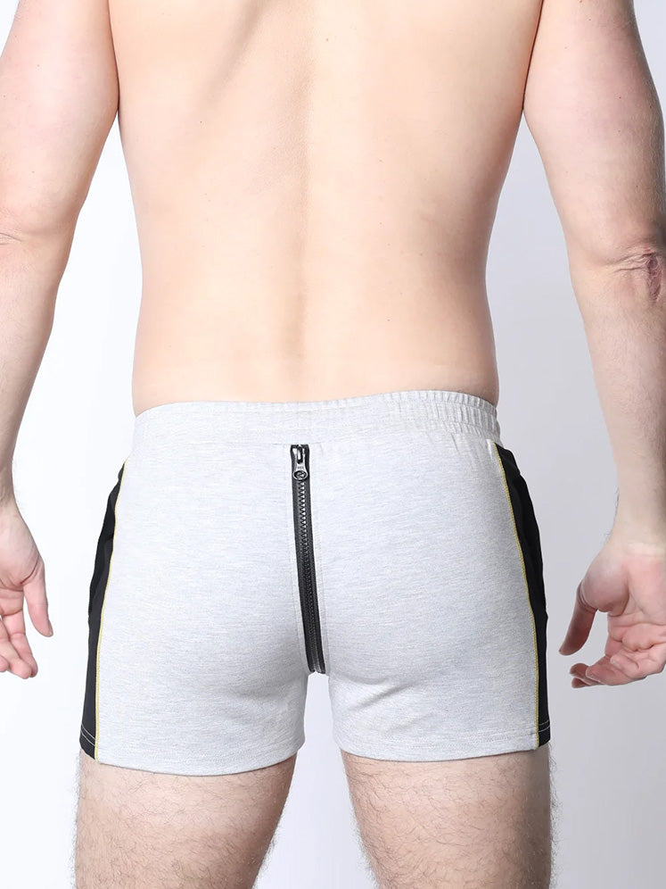 Cellblock13 Field Goal Zipper Short White - Fullkit.com