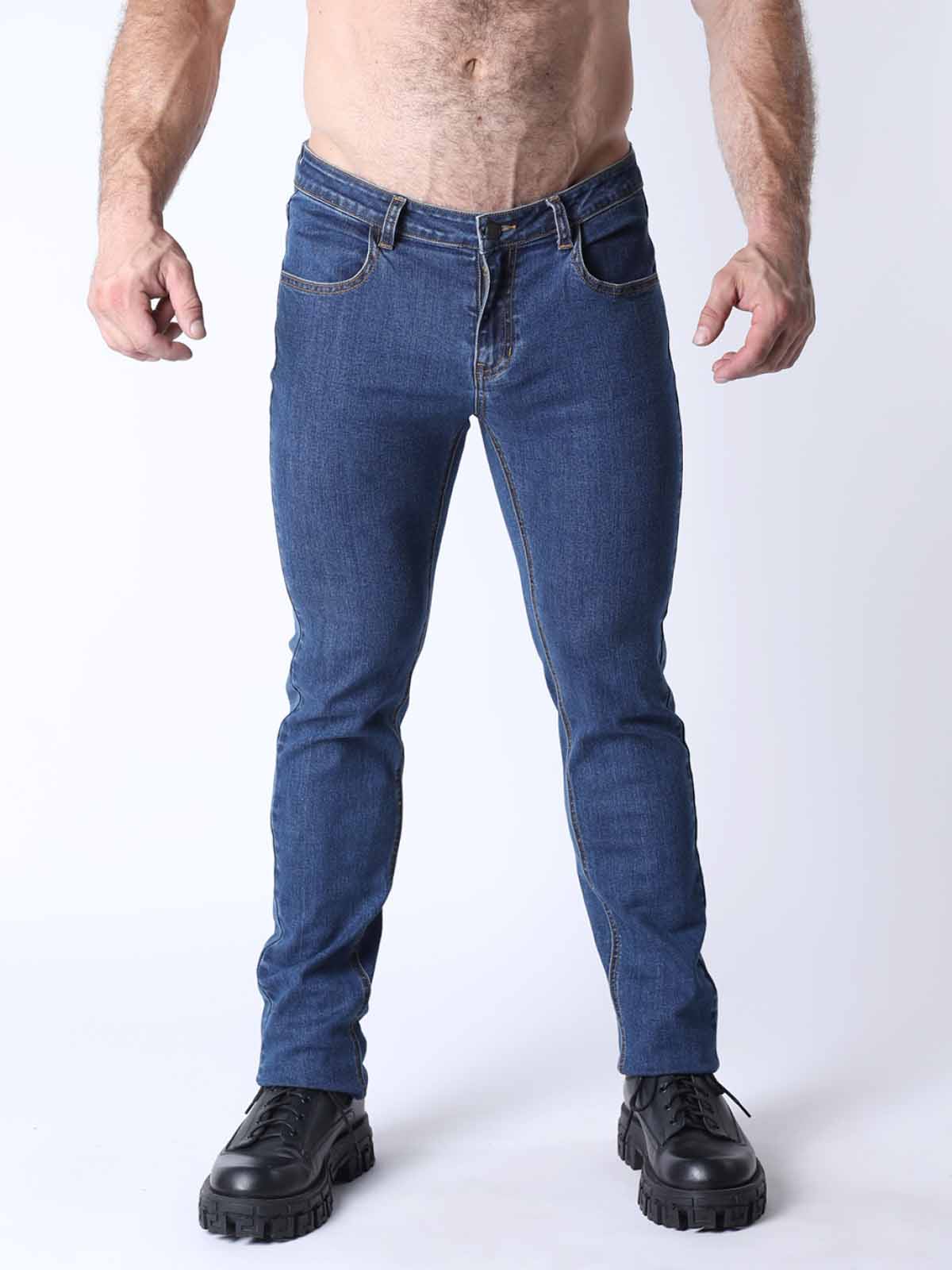 CELLBLOCK13 J.FLO CUT OUT DENIM PANT INDIGO  - FullKit.com