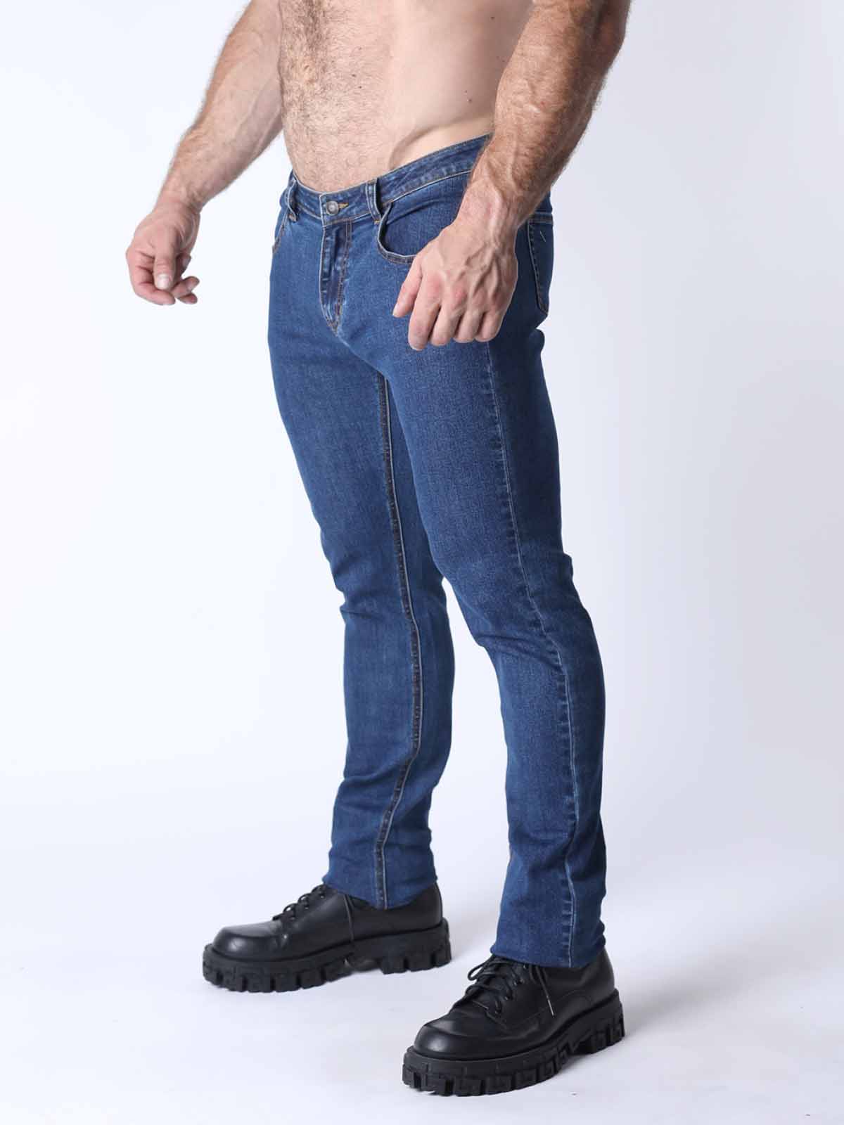CELLBLOCK13 J.FLO CUT OUT DENIM PANT INDIGO  - FullKit.com
