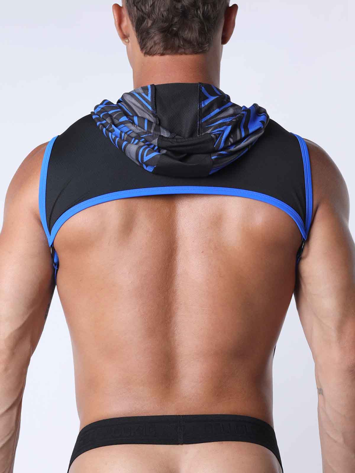 CELLBLOCK13 KENNEL CLUB LIGHTNING HOODIE HARNESS BLUE - FullKit.com