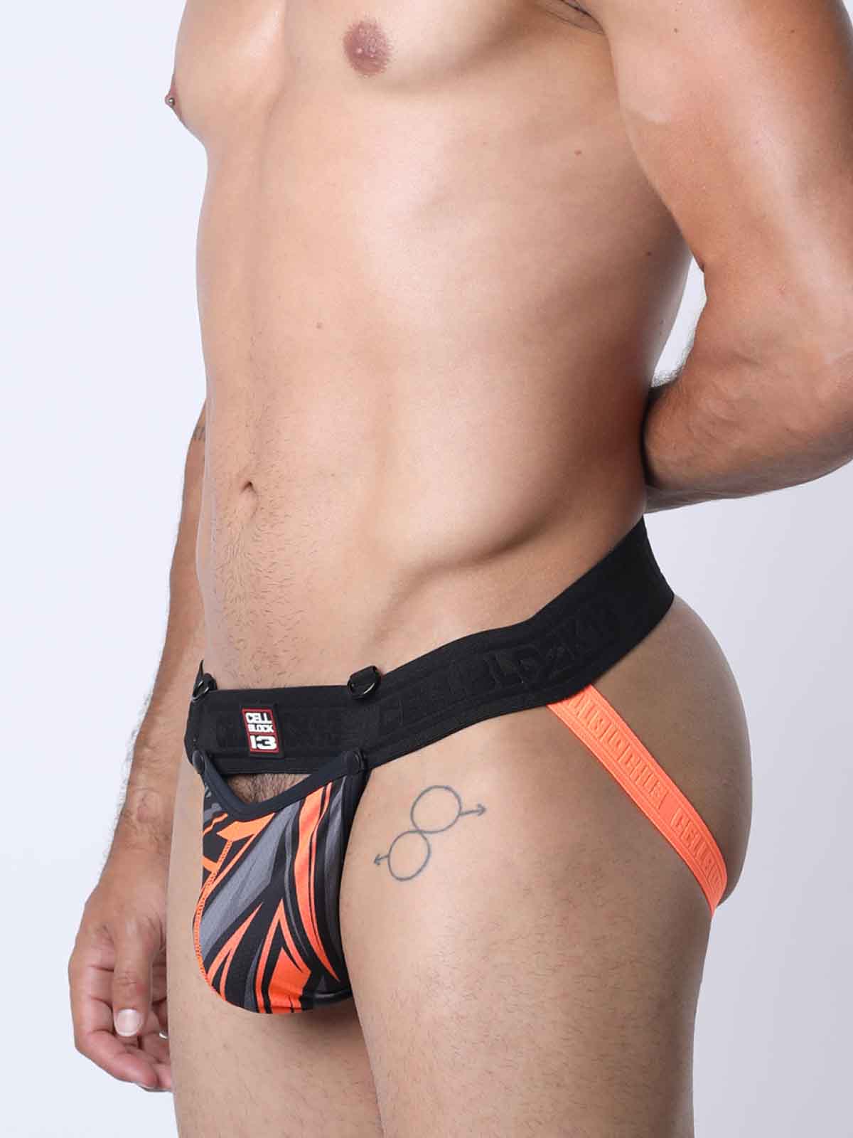CELLBLOCK13 KENNEL CLUB LIGHTNING JOCK ORANGE  - FullKit.com