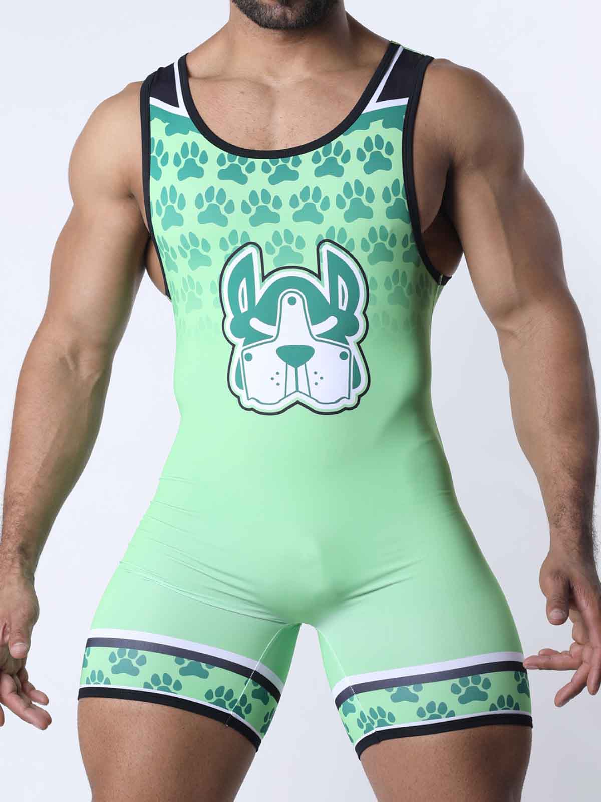 CELLBLOCK13 MUZZLE UP SINGLET GREEN - FullKit.com