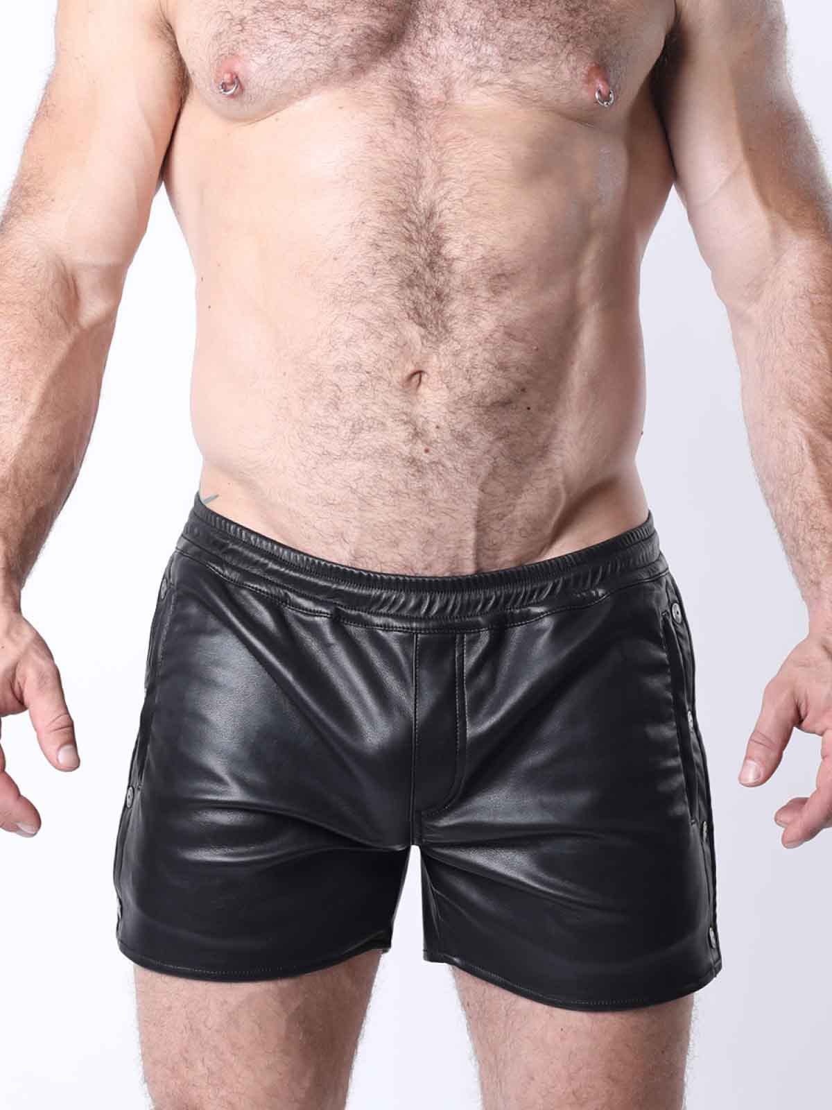 CELLBLOCK13 VOID SNAP PLEATHER SHORT  - FullKit.com