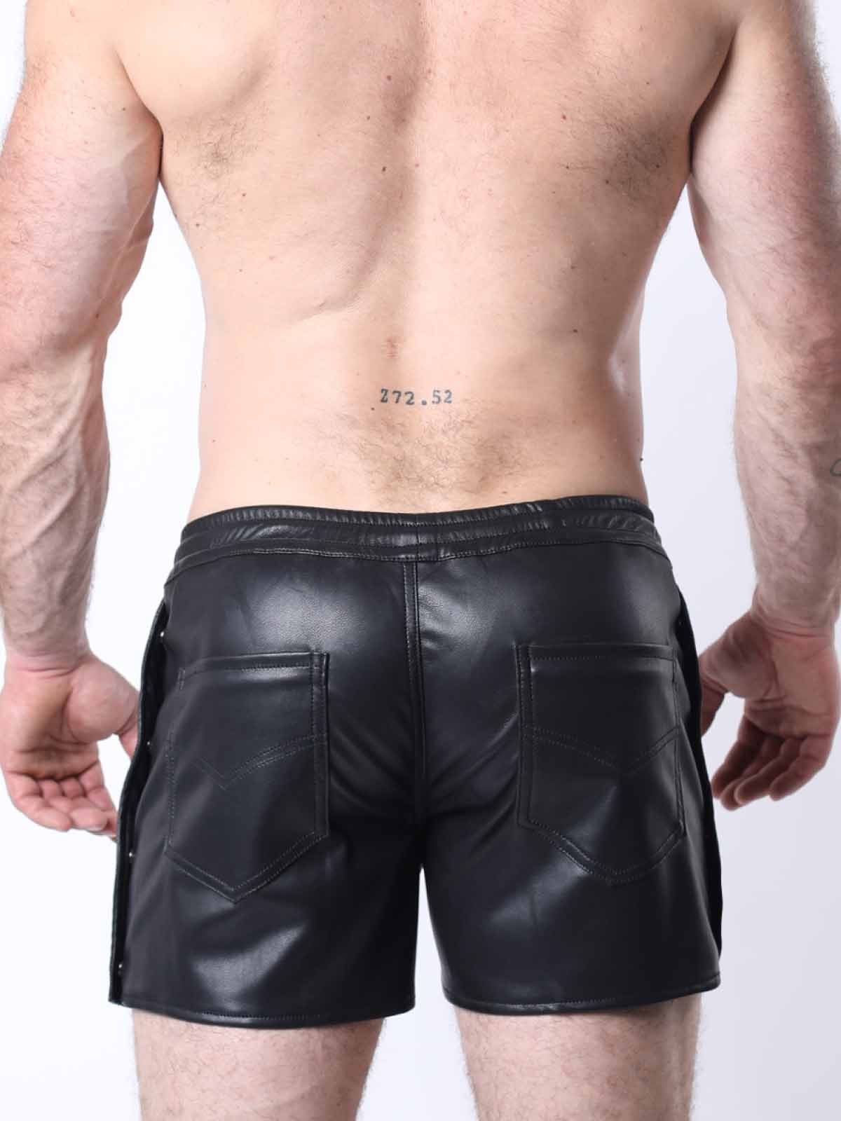 CELLBLOCK13 VOID SNAP PLEATHER SHORT  - FullKit.com