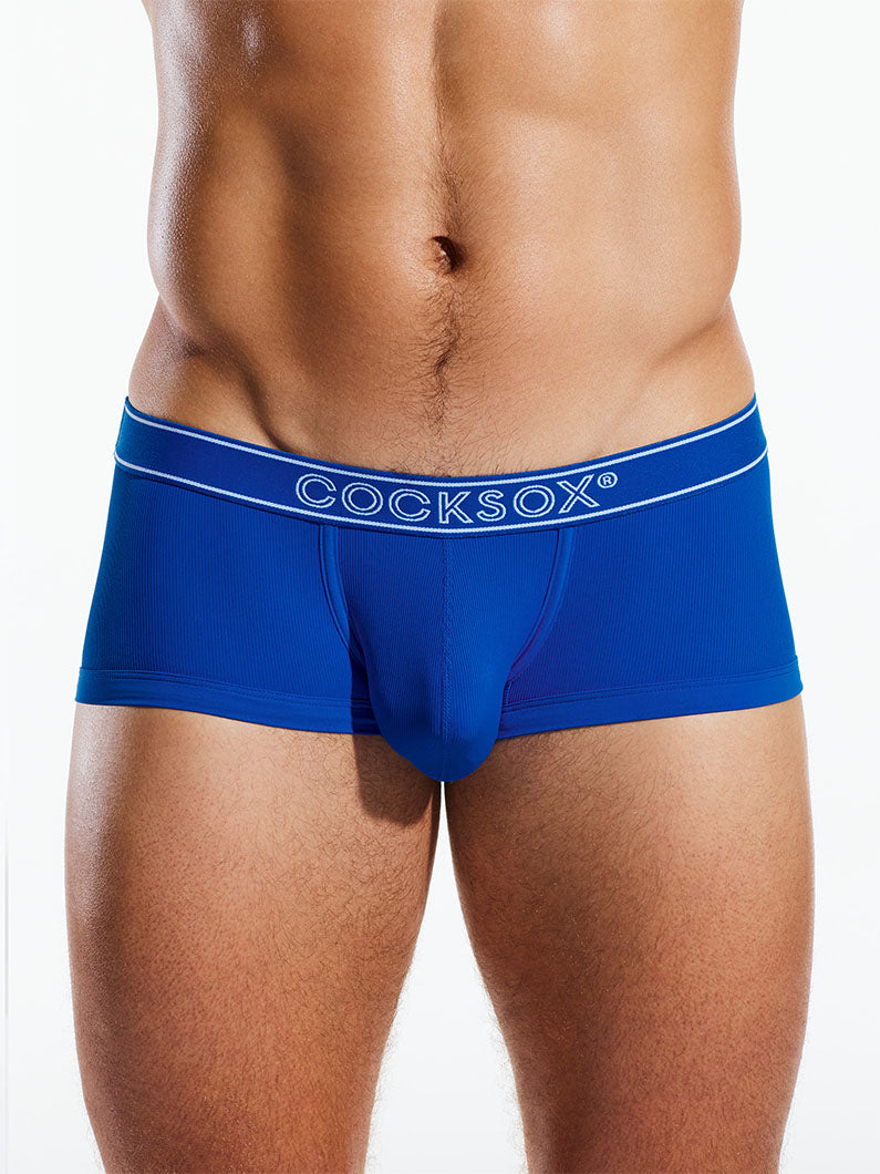 FlexMode trunks with 'COCKSOX' branding on the waistband