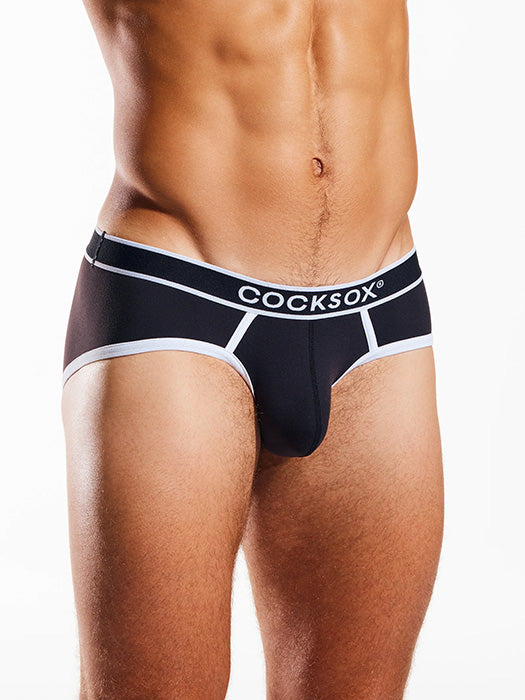 Cocksox Apex Sports Brief Schwarz - Fullkit.com