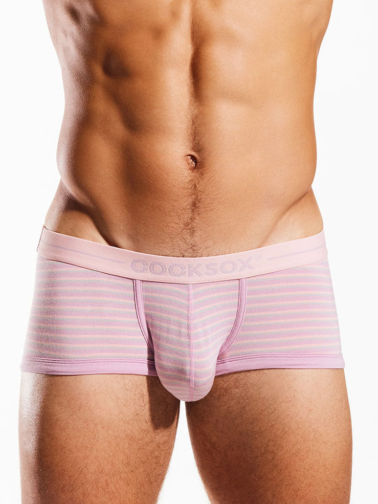 Cocksox CX68MD Striped Modal Trunk Aurora - Fullkit.com