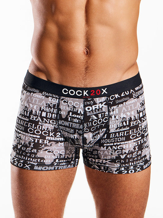Cocksox vicennial boxer black - fullkit.com