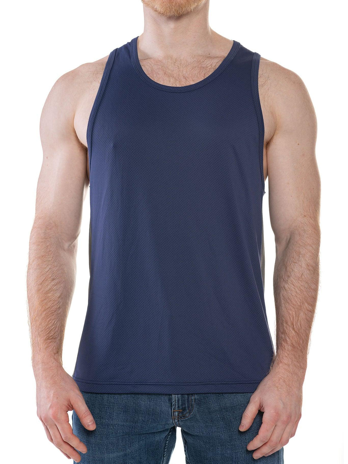 FK SPORT RACE POINT TANK TOP NAVY CHARCOAL - FULLKIT.COM