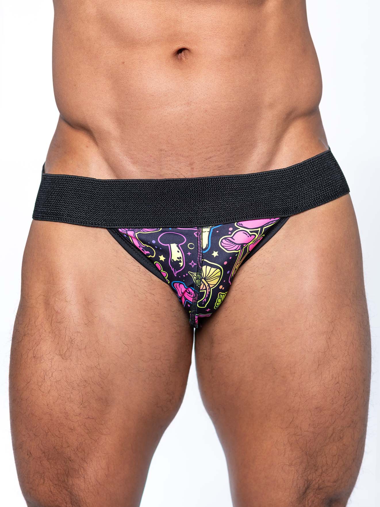 FK SPORT UV PSYCHEDELIC JOCK BLACK - FULLKIT.COM