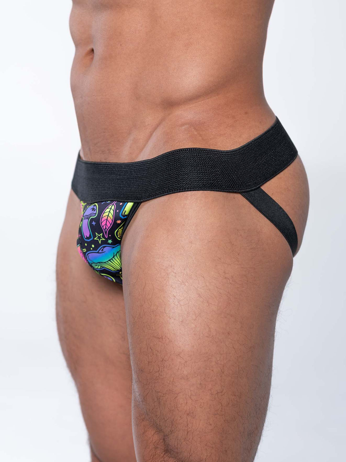 FK SPORT UV PSYCHEDELIC JOCK BLACK - FULLKIT.COM