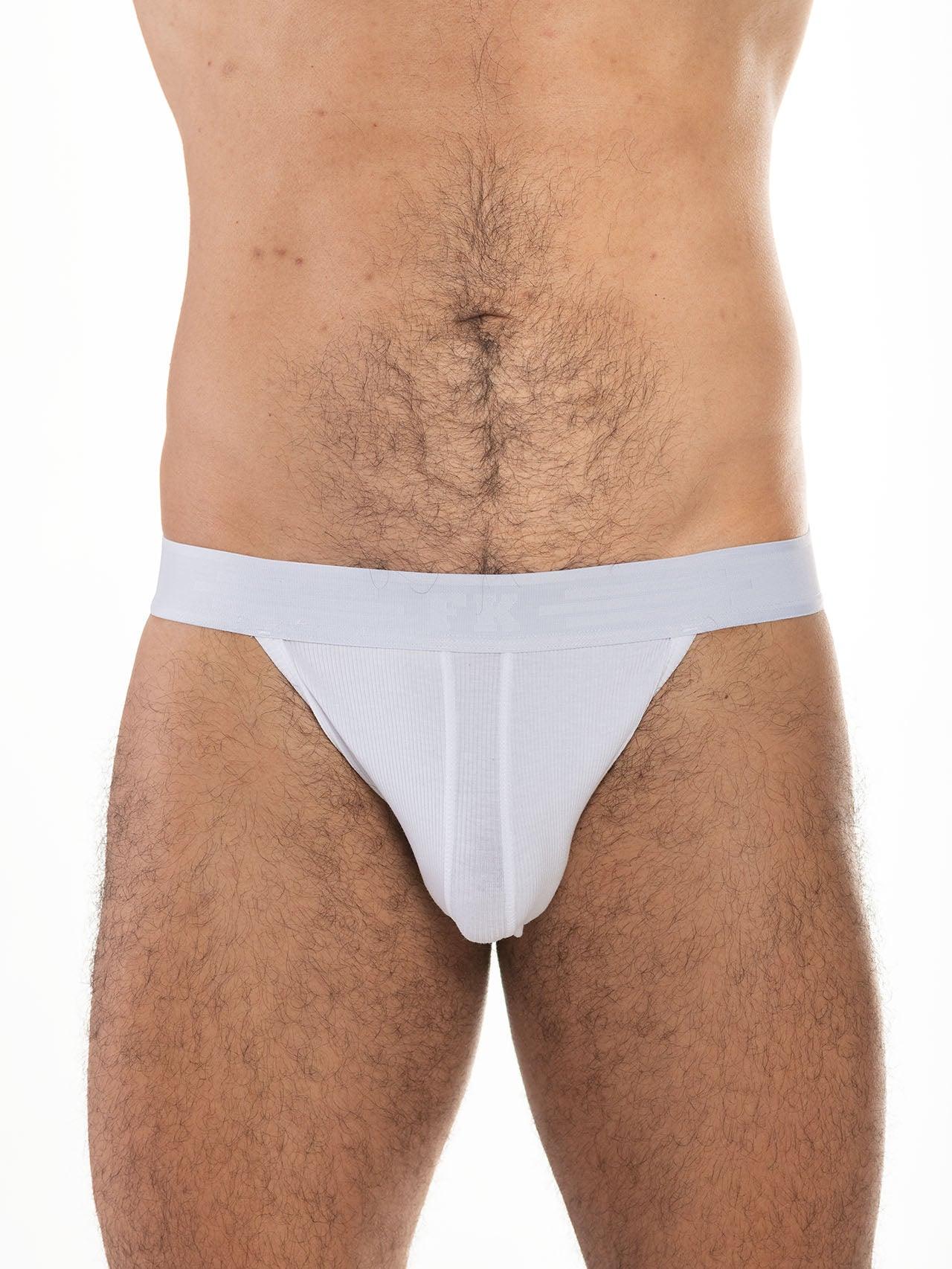 FK SPORT WHITE RIBBED JOCK - FullKit.com