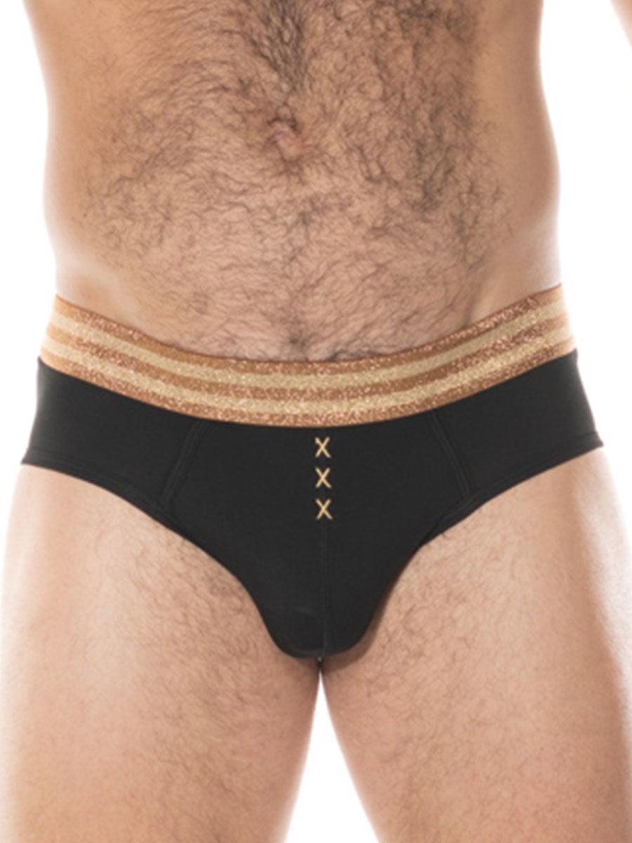 FK SPORT DECADENCE BRIEF, EXOTIC SANDS MIDNIGHT BLACK - FullKit.com