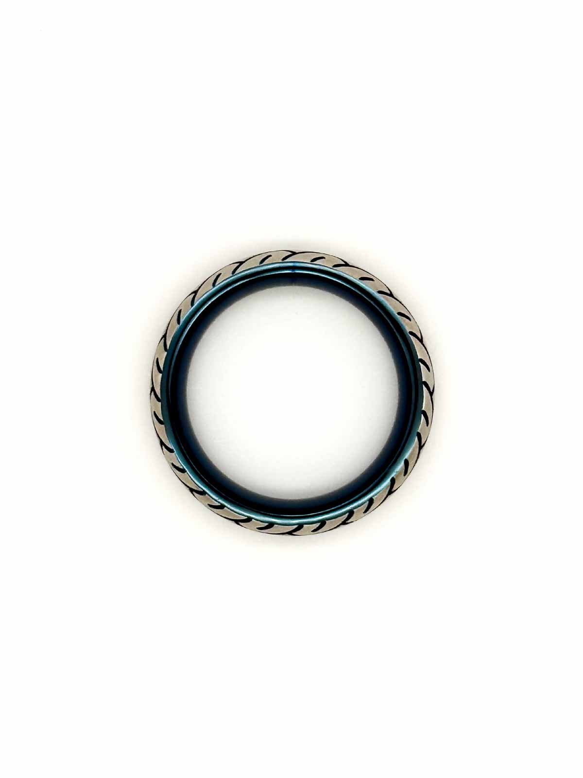 STAINLESS STEEL BLUE TREAD C-RING 45mm  - FullKit.com