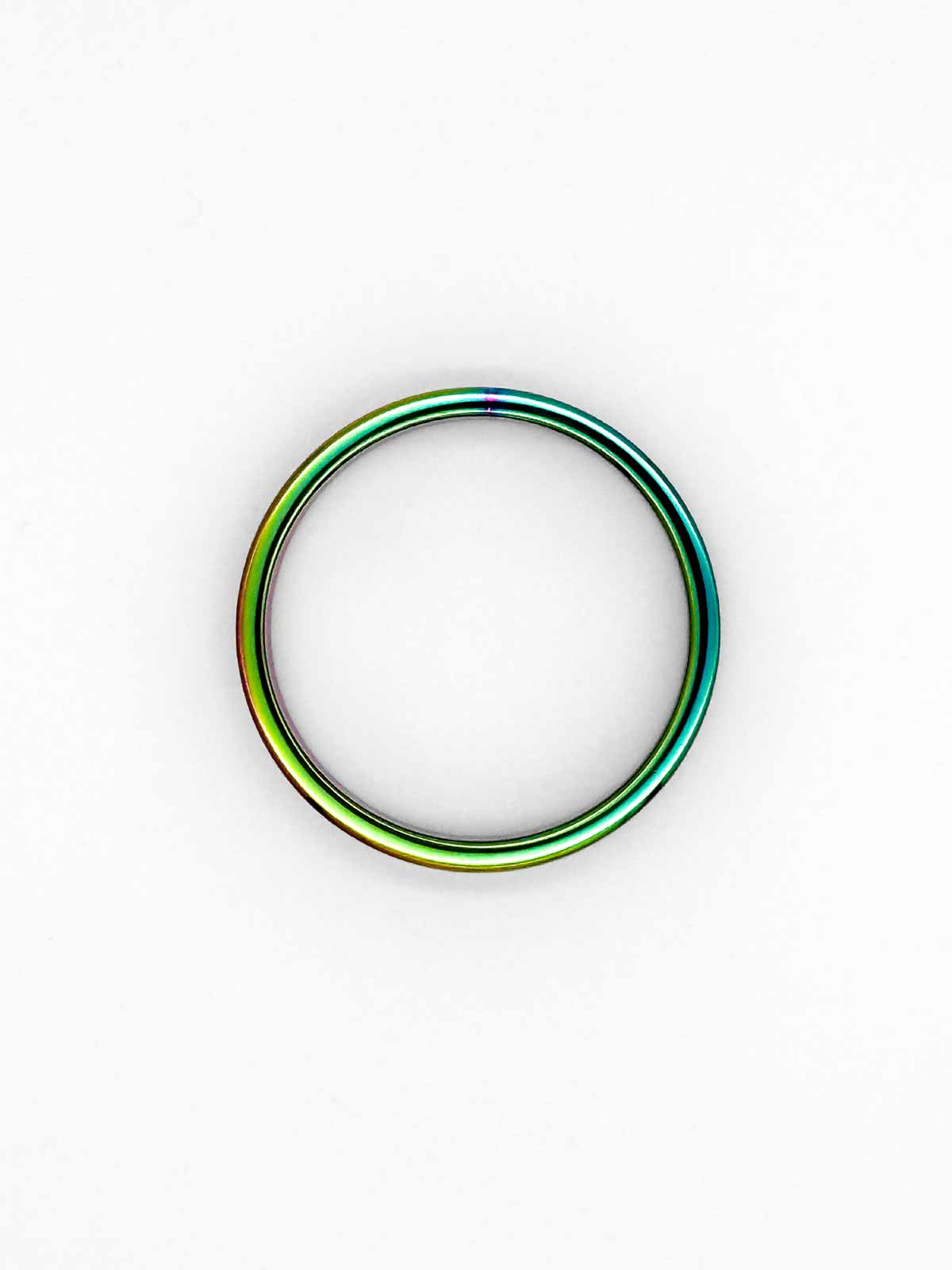 STAINLESS STEEL RAINBOW C-RING  55mm  - FullKit.com