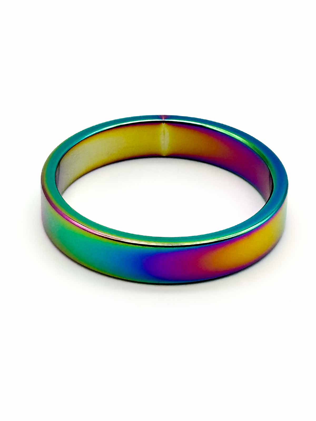 STAINLESS STEEL RAINBOW C-RING  55mm - FullKit.com