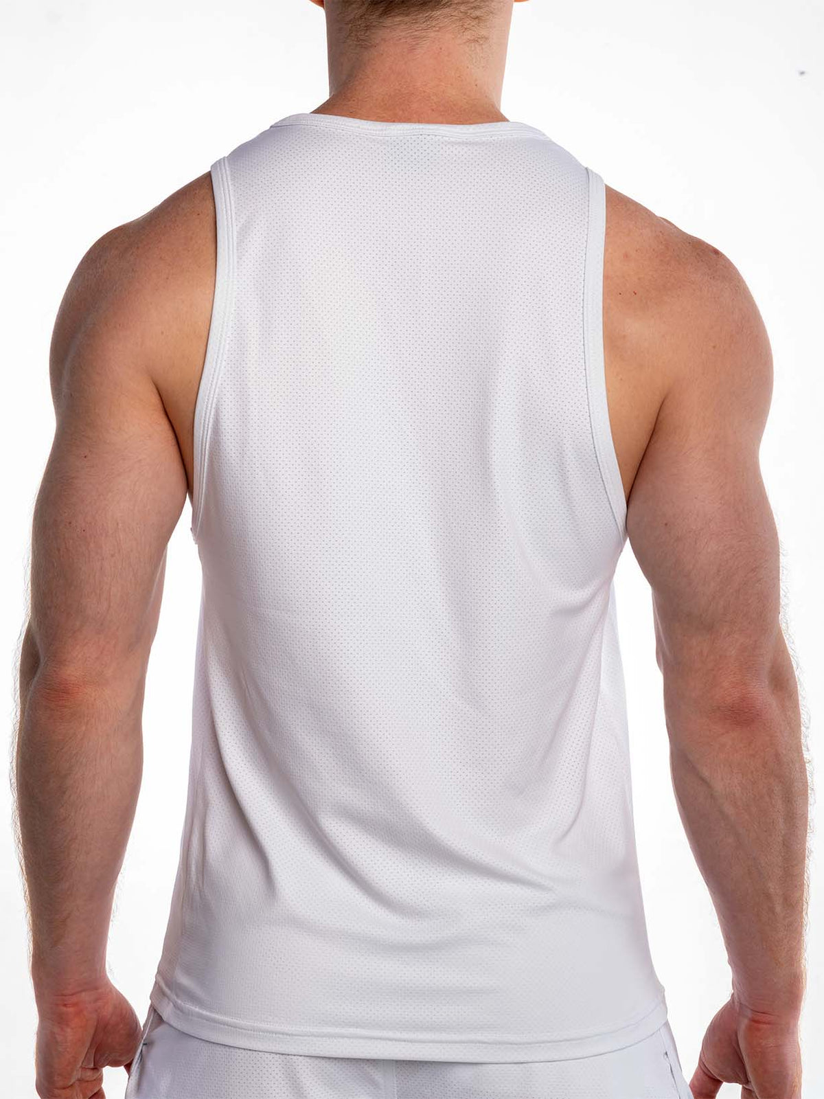 FK SPORT RACE POINT TANK TOP PURE WHITE - FULLKIT.COM