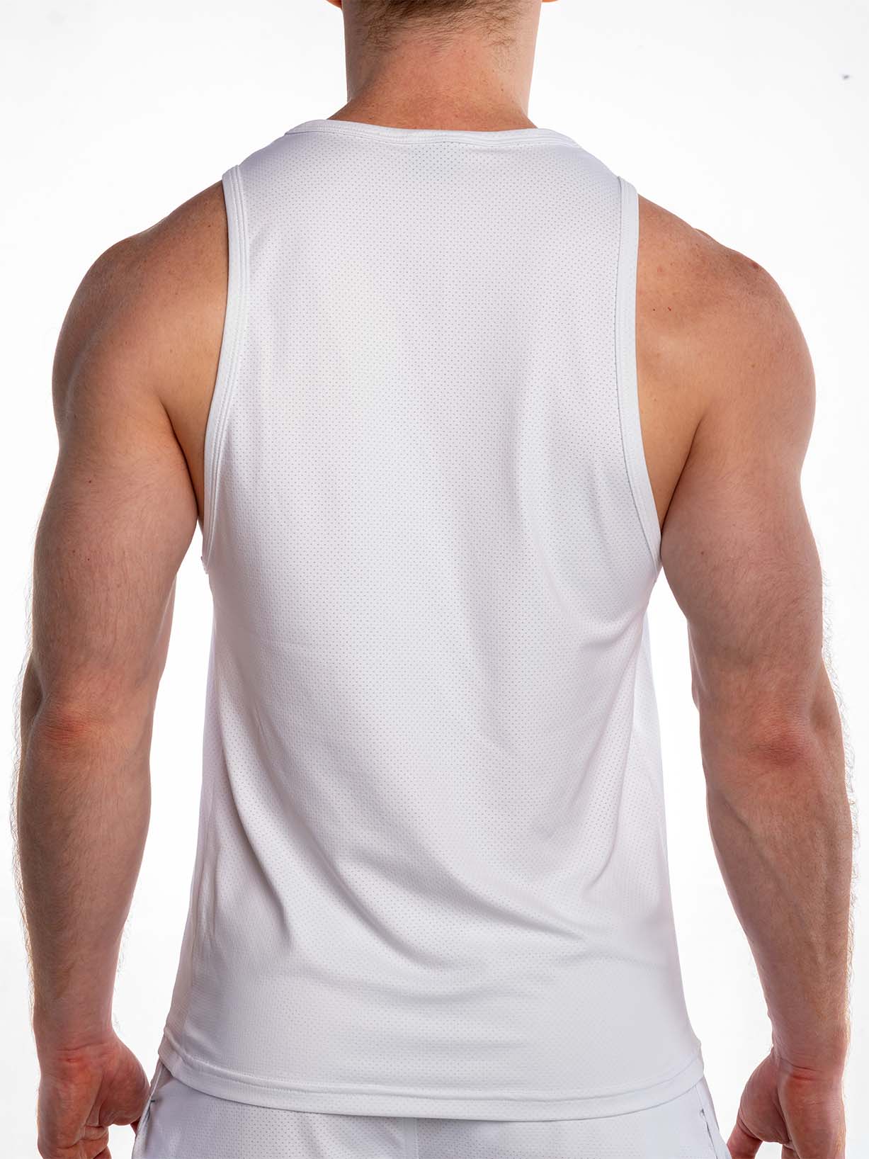 FK SPORT RACE POINT TANK TOP PURE WHITE - FULLKIT.COM