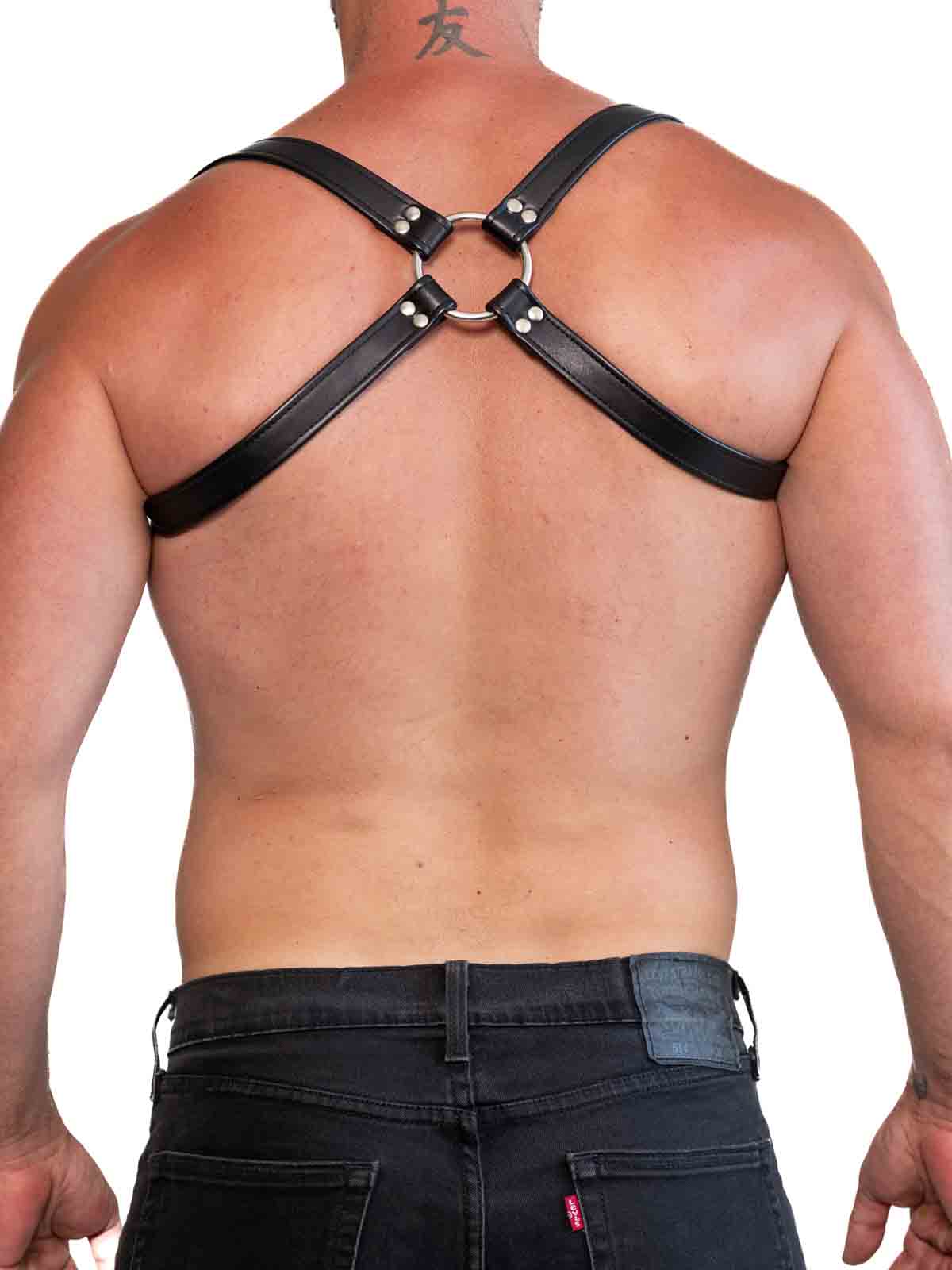 Fk Leather Holster Harness Black Nickel - Fullkit.com