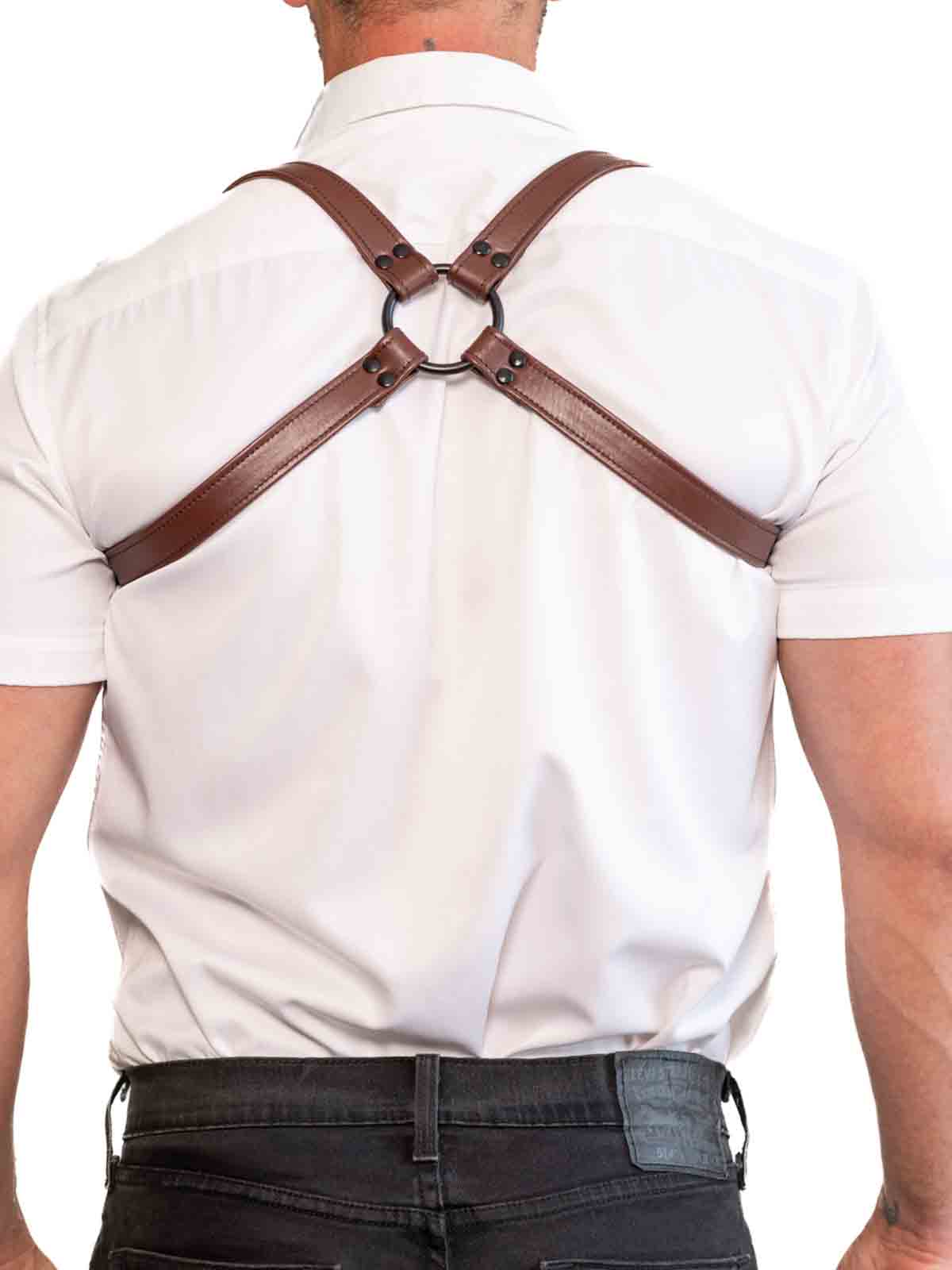 Fk Leather Holster Harness Tobacco Brown - Fullkit.com