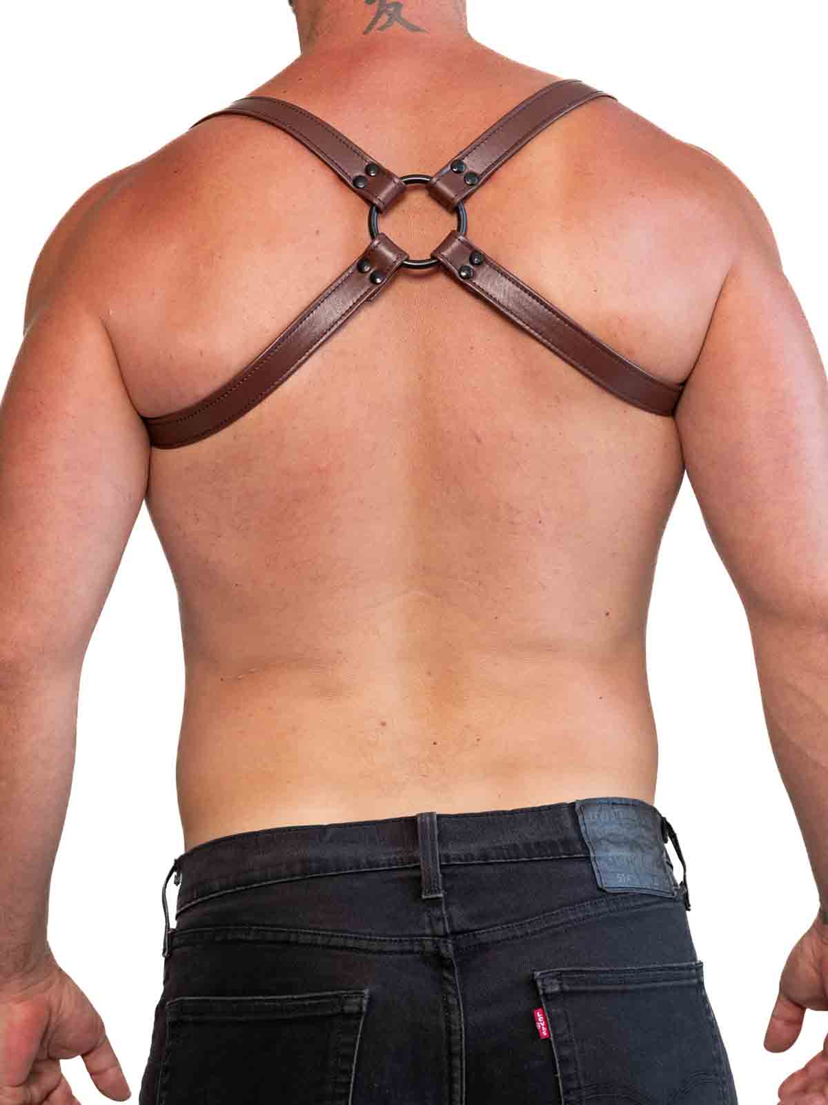 Fk Leather Holster Harness Tobacco Brown - Fullkit.com