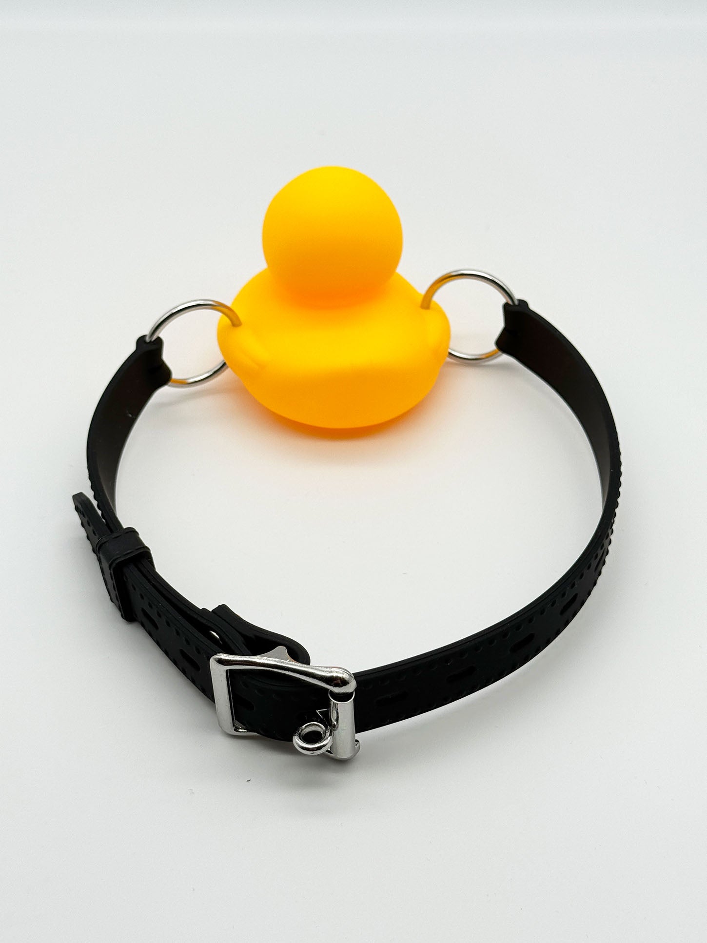LOCKING SILICONE RUBBER DUCKY GAG  - FullKit.com