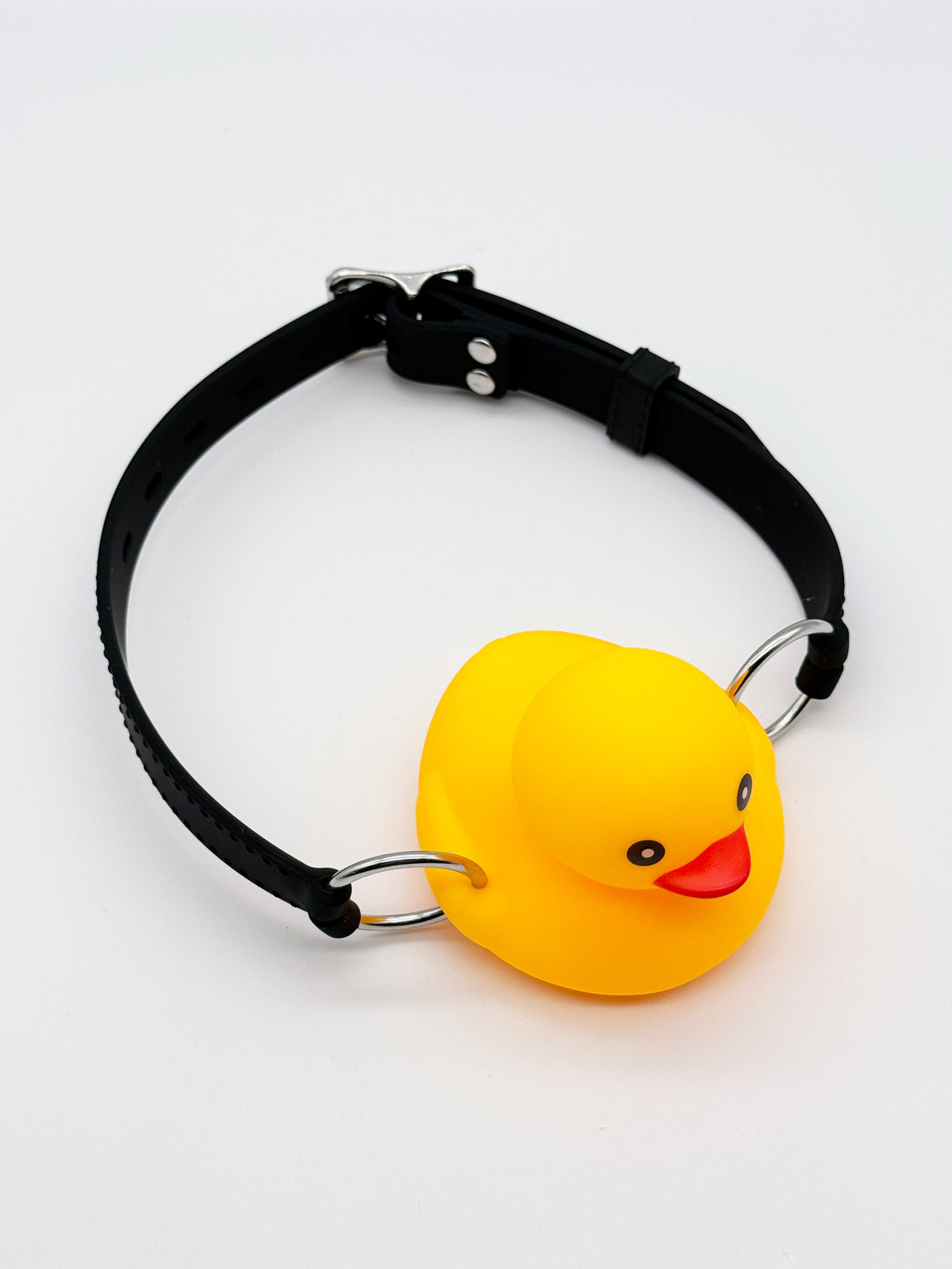 LOCKING SILICONE RUBBER DUCKY GAG  - FullKit.com