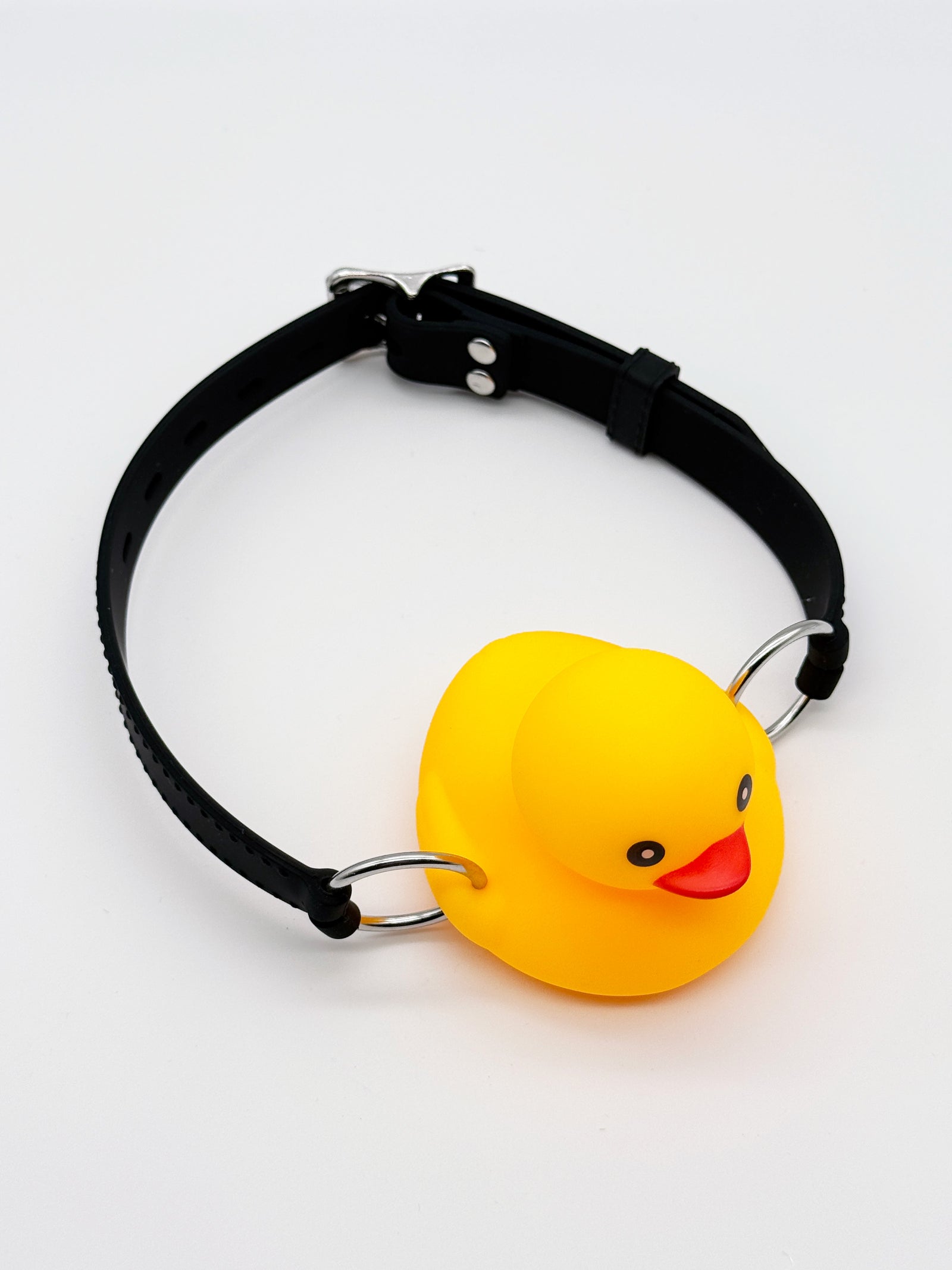 LOCKING SILICONE RUBBER DUCKY GAG  - FullKit.com