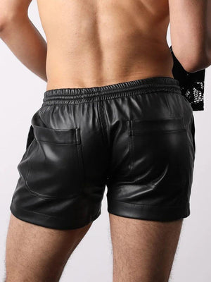 TIMOTEO LACE UP PLEATHER SHORT - FullKit.com