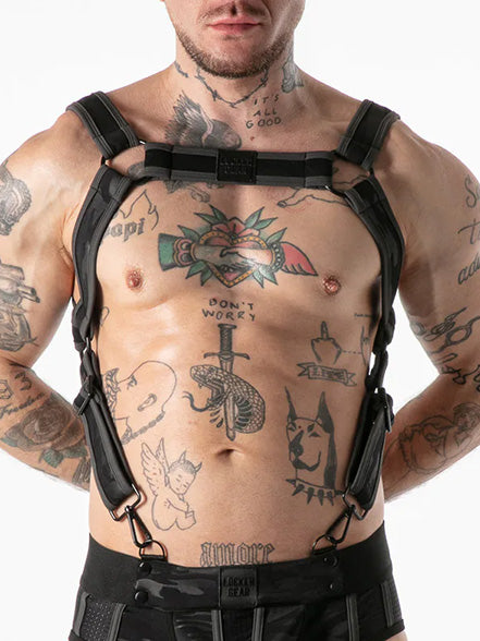 Locker Gear Full Military Access Harness Black - Fullkit.com