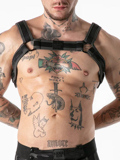 Locker Gear Full Military Access Harness Black - Fullkit.com