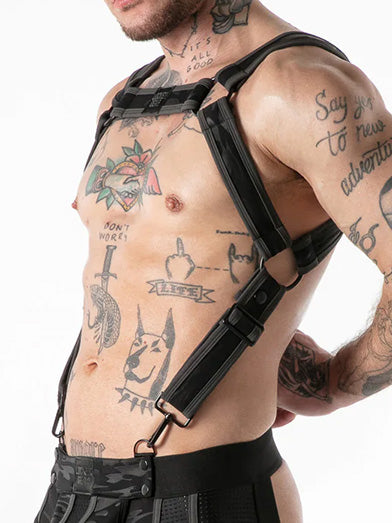 Locker Gear Full Military Access Harness Black - Fullkit.com