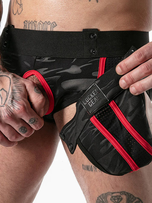 Locker Gear Full Military Access Jock Brief Red - Fullkit.com