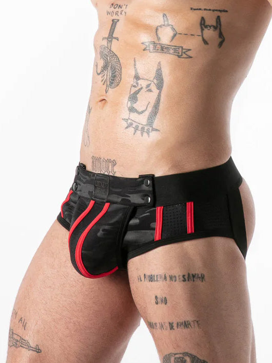 Locker Gear Full Military Access Jock Brief Red - Fullkit.com