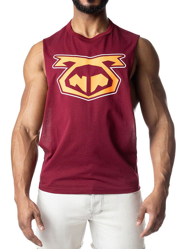 NASTY PIG BRANDMARK SHREDDER BURGUNDY ORANGE - FULLKIT.COM