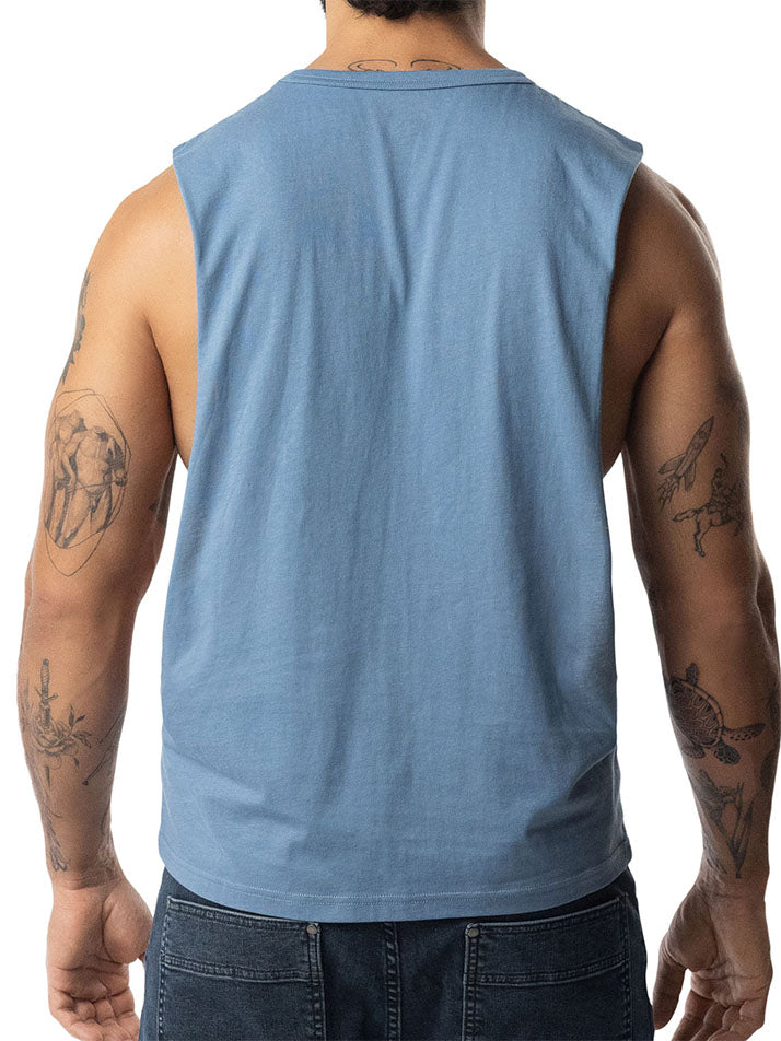 Nasty Pig Brandmark Shredder 3.0 Tank Top Blue Steel-Midnight Navy - Fullkit.com